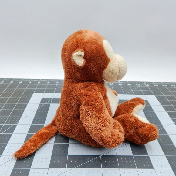 Ty Pluffies Dangles Brown Cream Monkey 10 In Plush Stuffed Animal Lovey Tag 2002 - Picture 4 of 12